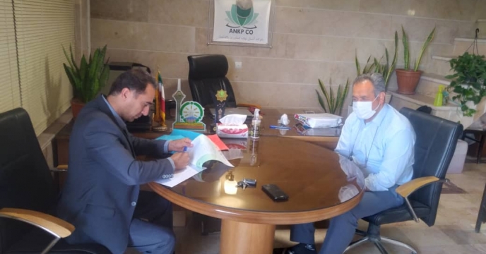 بازدید از کارگزاری آقای مهندس حسینی نصر