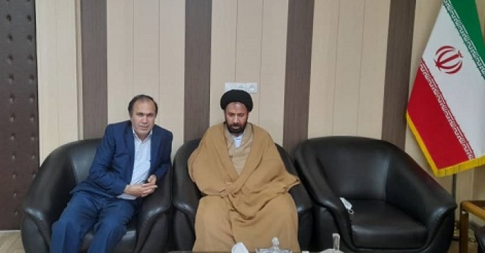 بازدید مسئول حوزه نمایندگی ولی فقیه از شرکت خدمات حمایتی کشاورزی استان زنجان 