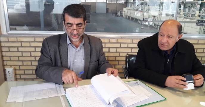 بازدید اکیپ نظارتی کمیته کود استان از کارخانه تولید MDF 