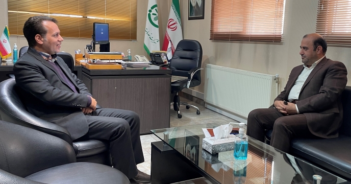 حضور مهندس میری معاون رئیس سازمان جهاد کشاورزی استان و مدیریت جهاد کشاورزی مشهد در شرکت خدمات حمایتی کشاورزی خراسان رضوی