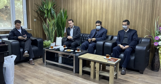 حضور مهندس عطایی در شهرستان نیشابور به منظور پیگیری مسائل کارگزاران در جهاد کشاورزی