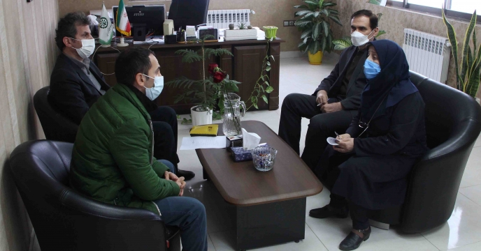 جلسه کارشناسان بازرگانی با سرپرست شرکت خدمات حمایتی کشاورزی استان گیلان