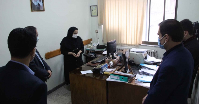 دیدار صمیمانه مهندس خون زر ذیحساب و مدیر محترم امور مالی شرکت خدمات حمایتی کشاورزی کشور با همکاران امور مالی