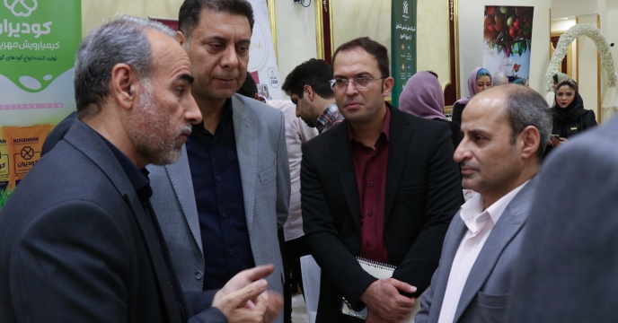 حضور رئیس سازمان جهاد کشاورزی استان قم در همایش سبد کودی شرکت خدمات حمایتی کشاورزی