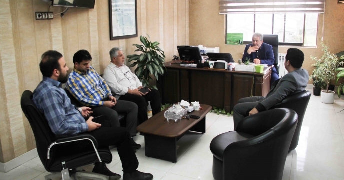 نشست خبری مدیر شرکت خدمات حمایتی کشاورزی استان گیلان 