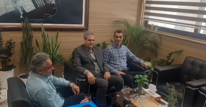 جلسه با مدیر امور بندری اداره کل بنادر و دریانوردی استان هرمزگان