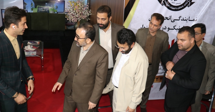 حضور مهندس عطایی مدیریت شرکت در افتتاح دومین نمایشگاه تخصصی کشاورزی سبزوار