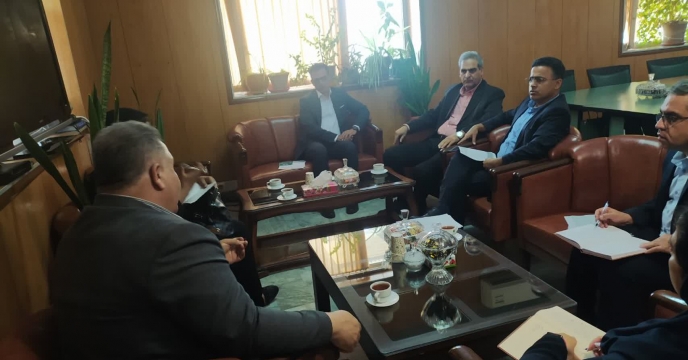 جلسه با مدیریت امور شعب بانک کشاورزی استان هرمزگان