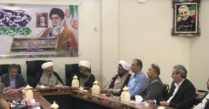 دیدار مسئولین جهاد کشاورزی استان هرمزگان با نماینده ولی فقیه استان