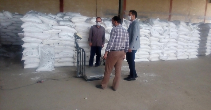 بازدید از انبار سازمانی شرکت خدمات حمایتی استان قم