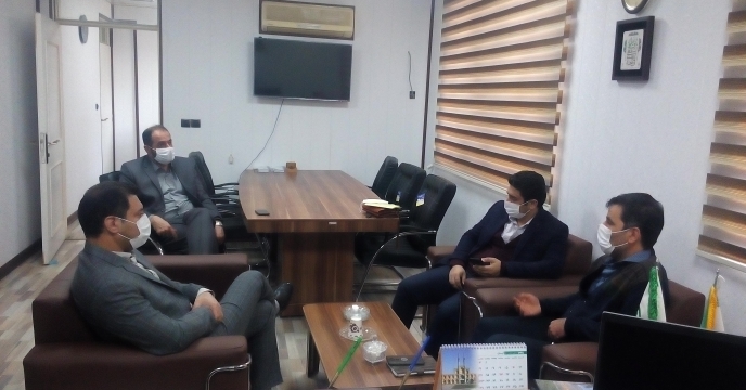 جلسه با مدیرعامل اتحادیه تعاون روستایی، رئیس سازمان تعاون روستایی و مدیر عامل تعاونی های تولید