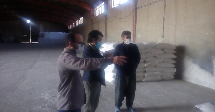 بازرسی از انبار مرکزی استان قم