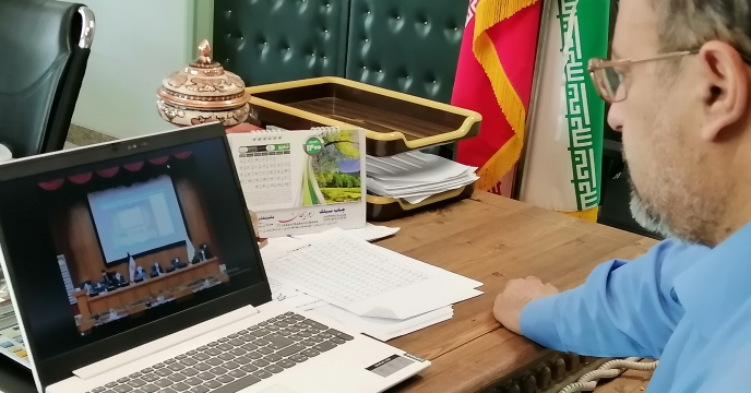 جلسه شورای اداری استان کرمان  بصورت آنلاین برگزارشد