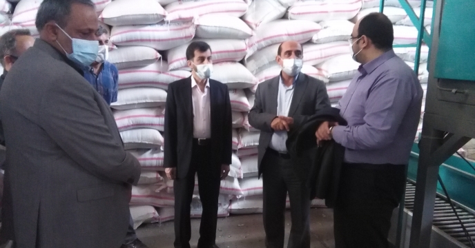 بازدید از انبار سازمانی کود استان البرز 