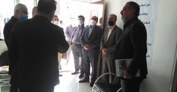 بازدید از کارگزارای توزیع نهاده های کشاورزی شهرستان چهارباغ