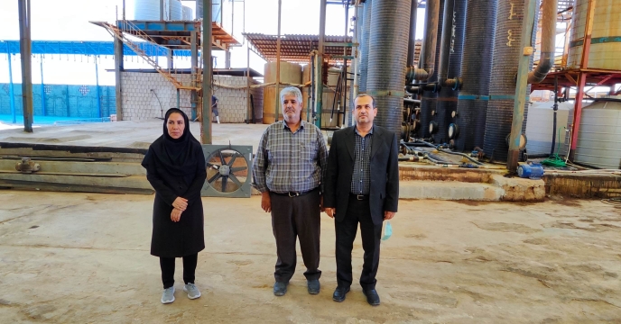بازدید معاونت محترم امور کود از کارخانه و خط تولید شرکت توسعه گستر کویر