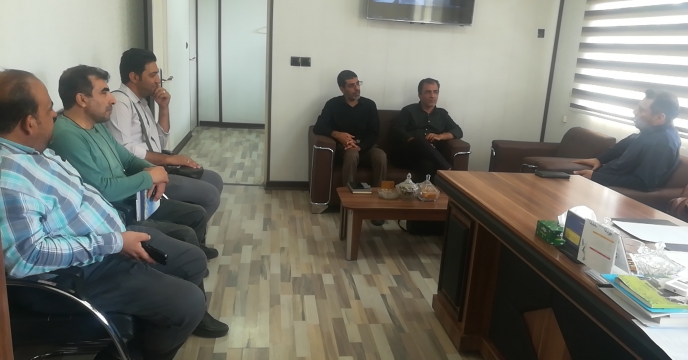 جلسه هماهنگی برگزاری همایش سبد کودی شرکت خدمات حمایتی کشاورزی استان قم