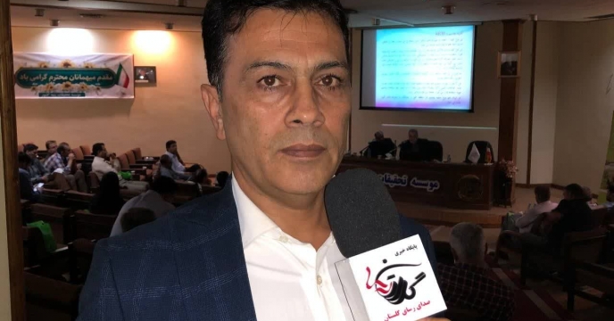گفتگو مدیر شرکت خدمات حمایتی کشاورزی استان گلستان با اصحاب رسانه ها در کارگاه آموزشی روشهای نمونه برداری، انبار داری و کنترل کیفی کود های کشاورزی