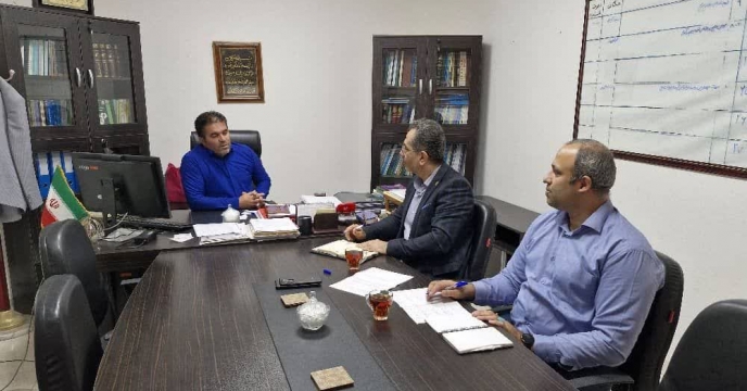 نشست مدیر شرکت خدمات حمایتی کشاورزی استان گلستان معاونت بهبود تولیدات گیاهی استان