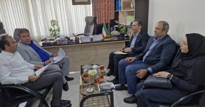 نشست هم‌اندیشی مدیر شرکت خدمات حمایتی کشاورزی استان گلستان  با سرپرست  مدیریت جهاد کشاورزی شهرستان گرگان