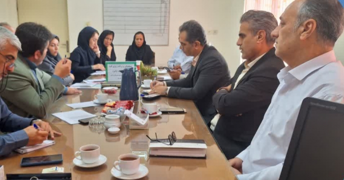برگزاری جلسه هماهنگی کود محصولات پاییزه شهرستان ترکمن با حضور مدیر شرکت خدمات حمایتی کشاورری استان گلستان