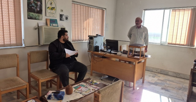 بازدید از مرکز  توزیع کودیارانه ی ‌تعاونی تولید سبز دشت قلعه هادر شهرستان گمیشان