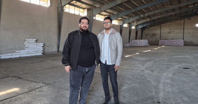 بازدید از کارگزاری کود تعاونی روستایی مختوم قلی در شهرستان  گمیشان 