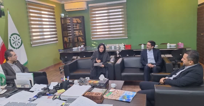 جلسه هم اندیشی با رییس اداره فناوری های مکانیزه سازمان جهاد کشاورزی استان گلستان
