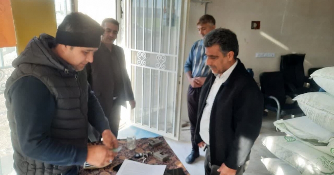 بازدید میدانی از کارگزاری های کود شهرستان رامیان