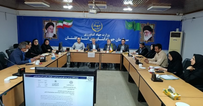 ارتقای دانش و توسعه فرهنگ سازمانی؛ محور جلسه شورای راهبری تحول اداری سازمان جهاد کشاورزی گلستان