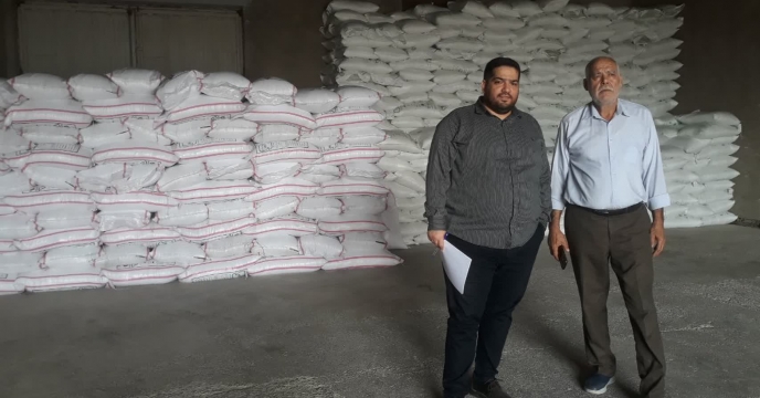 بازدید از کارگزاری کود شیمیایی در شهرستان گمیشان با هدف نظارت بر توزیع و موجودی