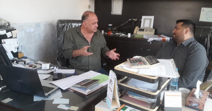 از بازدید تا بررسی روند توزیع کود در شهرستان  بندر ترکمن به منظور اهمیت پایداری امنیت غذایی و تولید پایدار کشاورزی