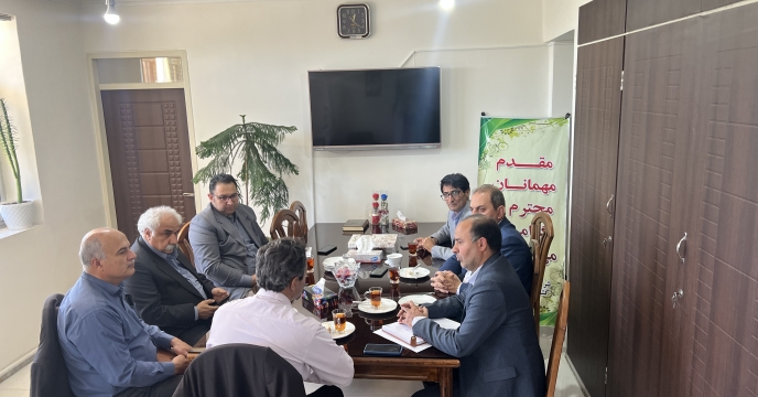 جلسه در خصوص دستگاه بوجاری استان سمنان