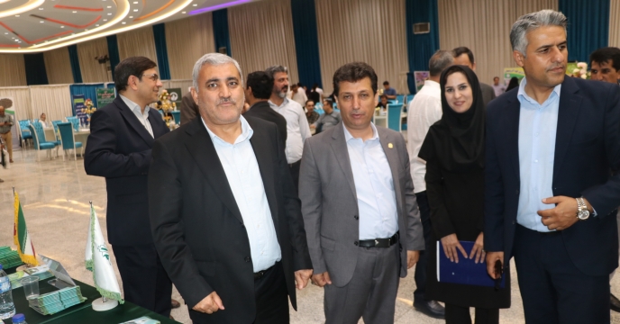 بازدید رییس سازمان جهاد کشاورزی استان آذربایجان غربی از 12 امین همایش آموزشی ترویجی و معرفی سبد کودی شرکت خدمات حمایتی کشاورزی