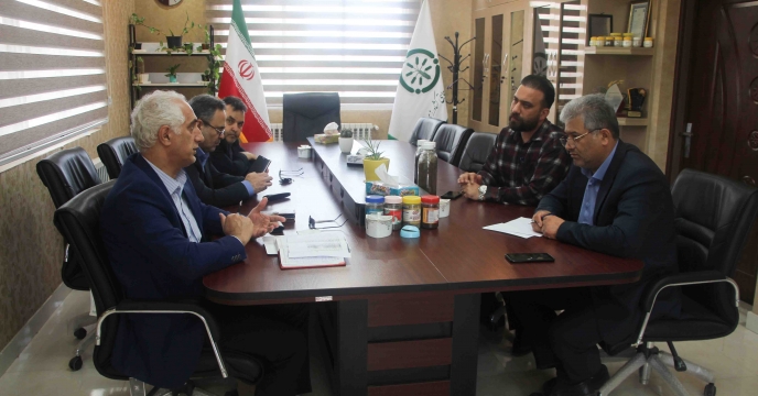 جلسه در خصوص نحوه توزیع کود بین کارگزاران شهرستانها