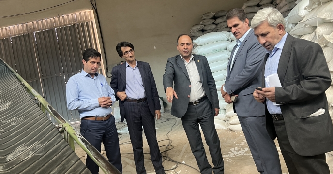 بازدید از انبار روزیه استان سمنان توسط مدیران ستادی