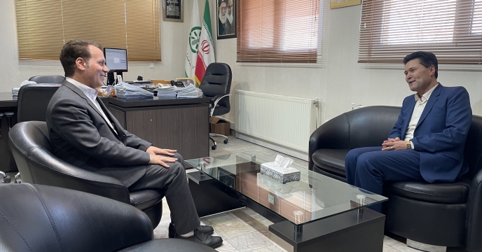 حضور مسئول اداره امور عشایر مشهد در شرکت خدمات حمایتی کشاورزی استان