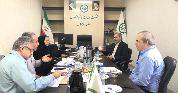 برگزاری جلسه شرکت خدمات حمایتی کشاورزی استان هرمزگان با نماینده شرکت پدیدآوران امید پارس
