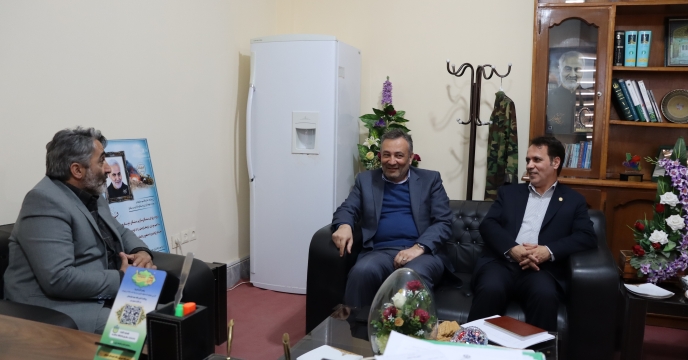 دیدار مدیر شرکت با مدیریت جهاد شهرستان فریمان
