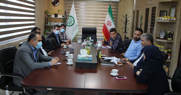 دیدار مدیرعامل اتحادیه تعاون روستایی و هیئت همراه با سرپرست شرکت خدمات حمایتی کشاورزی استان گیلان