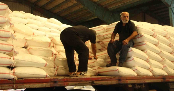 میزان کود سولفات پتاسیم توزیع شده در شش ماه ابتدای سال 1401 در استان گیلان