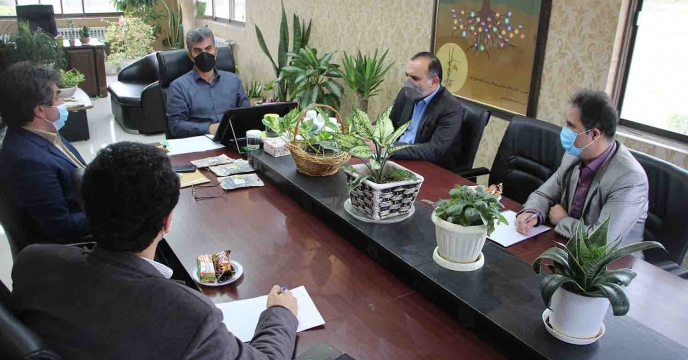  ملاقات مدیر شرکت خدمات حمایتی کشاورزی با ریاست سازمان جهاد کشاورزی استان گیلان