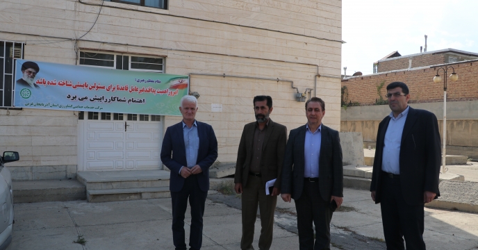 بازدید مسئول پدافند غیرعامل سازمان جهاد کشاورزی از انبارهای شرکت خدمات حمایتی آذربایجان غربی