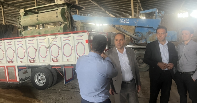 نصب دستگاه جوگیر در انبار شهرستان سمنان