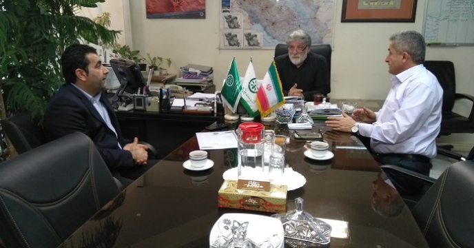 برگزاری جلسه با پیمانکار تخلیه و بارگیری