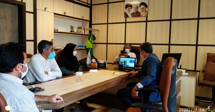 برگزاری ویدئو کنفرانس آموزشی سامانه پایش مواد کودی