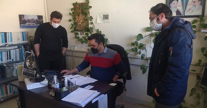 حضور کارشناسان شرکت در مرکز دستجرد