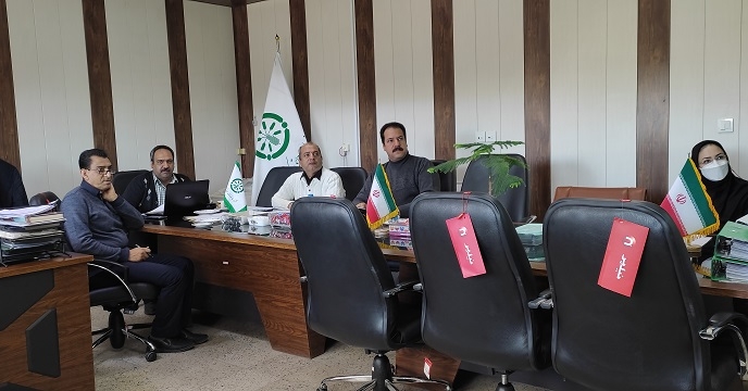 جلسه بازگشایی تجدید مناقصه بارگیری حمل وتخلیه 