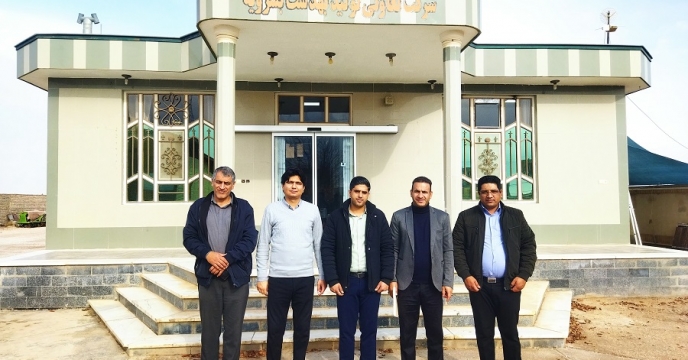 بازدید کار گروه پایش استان از انبار کارگزاری بهدشت بشرویه