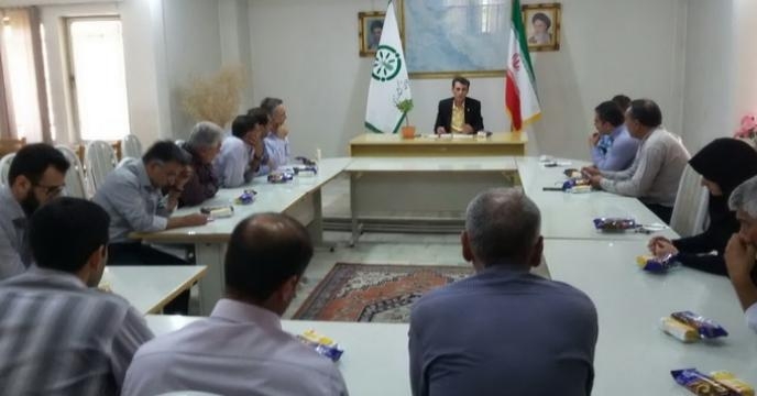 اولین نشست  صمیمی همکاران و مدیریت شرکت خدمات حمایتی کشاورزی استان مرکزی در سال جهش تولید 